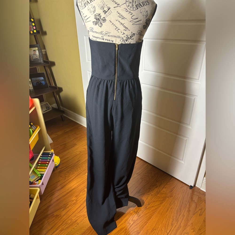 NWT Lilly Pulitzer Janelle Embellished Jumpsuit Onyx Size 2 - Picture 8 of 14